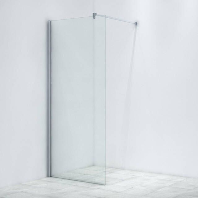 Marenza Bellini Inloopdouche 90x200cm helder glas chroom WR90-C C
