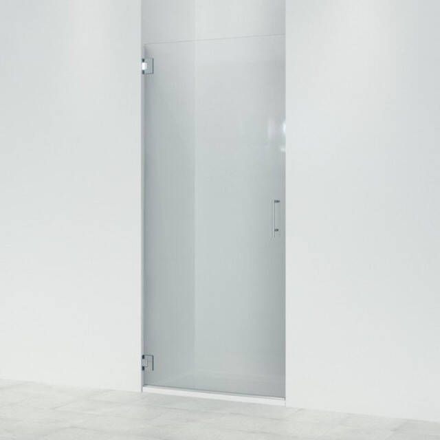Marenza Neptune Douchedeur 100x200cm profielloos veiligheidsglas anti kalk chroom 6211WWM100