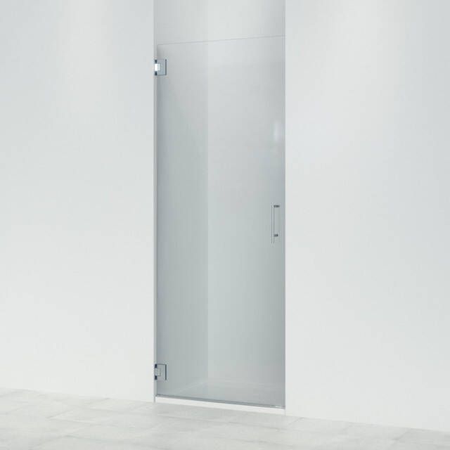 Marenza Neptune Douchedeur 80x200cm profielloos veiligheidsglas anti kalk chroom 6211WWM80