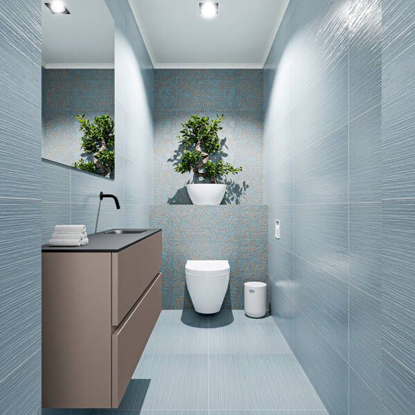 Mondiaz ADA Toiletmeubel 100x30x50cm met 0 kraangaten 2 lades smoke mat Wastafel Lex rechts Solid Surface Wit FK75341818