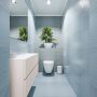 Mondiaz ADA Toiletmeubel 120x30x50cm met 0 kraangaten 2 lades linen mat Wastafel Lex rechts Solid Surface Zwart FK75342288 - Thumbnail 2