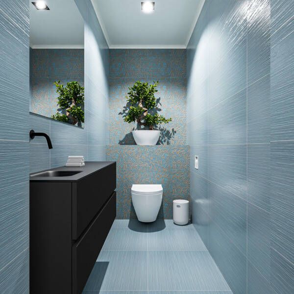 Mondiaz ADA Toiletmeubel 120x30x50cm met 0 kraangaten 2 lades urban mat Wastafel Lex links Solid Surface Zwart FK75342112
