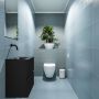 Mondiaz ADA Toiletmeubel 40x30x50cm met 0 kraangaten 2 lades urban mat Wastafel Lex links Solid Surface Zwart FK75342088 - Thumbnail 2