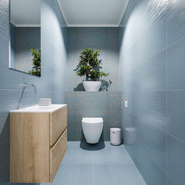 Mondiaz ADA Toiletmeubel 60x30x50cm 0 kraangaten 2 lades washed oak mat wasbak links Solid surface Wit FK75341978