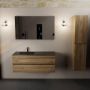 Mondiaz AIVY 120cm badmeubel Chai wastafel Urban solid surface links 1 kraangat met spiegel (AI-351631URBAN-SI AI-M120CHLI AI-S120X71) - Thumbnail 2