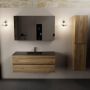 Mondiaz AIVY 120cm badmeubel Chai wastafel Urban solid surface midden 1 kraangat met spiegelkast (AI-351621URBAN-SI AI-M120CHMI AI-C120CHMI) - Thumbnail 2