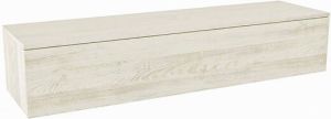 Mondiaz ALAN MODULE onderkast 150x45x30cm 1 lade Push to open Melamine Light brown grey mat A45272Lightbrowngrey