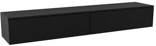 Mondiaz ALAN MODULE SMALL onderkast 200x41x30cm 2 lades Push to open MDF Urban mat A45300Urban