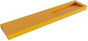Mondiaz AVON Ocher vrijhangende wastafel 230cm rechts rand 12cm XM21056Ocher