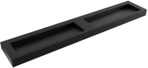 Mondiaz AVON Urban vrijhangende solid surface wastafel 250cm dubbel rand 12cm XM21077Urban