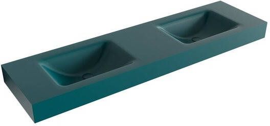 Mondiaz CLOUD Smag vrijhangende solid surface wastafel 170cm dubbel rand 12cm XM49568Smag