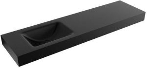 Mondiaz CLOUD Urban vrijhangende wastafel 170cm links rand 12cm XM49569Urban