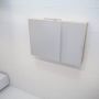 Mondiaz Spiegelkast Vico Cube | 100x70 cm | 2 Deuren | Zonder verlichting | Eiken - Thumbnail 1