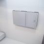 Mondiaz Spiegelkast Vico Cube | 120x70 cm | 2 Deuren | Zonder verlichting | Eiken - Thumbnail 1