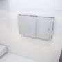 Mondiaz Spiegelkast Vico Cube | 120x70 cm | 2 Deuren | Zonder verlichting | Antraciet - Thumbnail 1