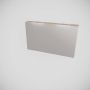 Mondiaz Spiegelkast Vico Cube | 120x70 cm | 2 Deuren | Zonder verlichting | Eiken - Thumbnail 1