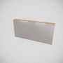 Mondiaz Spiegelkast Vico Cube | 150x70 cm | 3 Deuren | Zonder verlichting | Eiken - Thumbnail 1