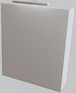 Mondiaz Spiegelkast Vico Cube | 60x70 cm | 1 Deur | Zonder verlichting | Wit mat