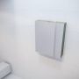 Mondiaz Spiegelkast Vico Cube | 60x70 cm | 1 Deur | Zonder verlichting | Groen mat - Thumbnail 1