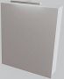 Mondiaz Spiegelkast Vico Cube | 60x70 cm | 1 Deur | Zonder verlichting | Wit mat - Thumbnail 1