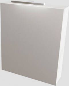 Mondiaz CUBB spiegelkast 60x70x16cm kleur carrara marmer met 1 deur PC75341631
