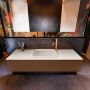 Mondiaz ERIN 150cm badmeubelset onderkast kleur Rust met 1 lade Wastafel RIDGE midden 1 kraangat kleur Dark grey ERIN11817 - Thumbnail 2