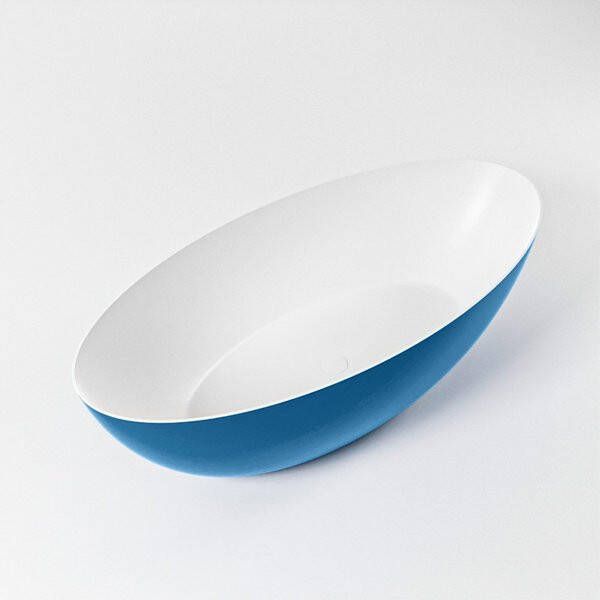 Mondiaz FLOAT vrijstaand bad 170x80cm kleur Jeans binnenbad talc BK75341146