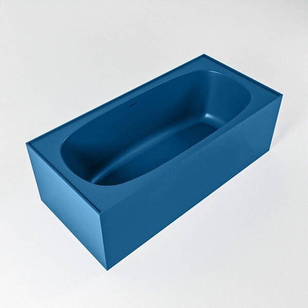 Mondiaz Freeze vrijstaand bad solid surface 180x85cm kleur Jeans