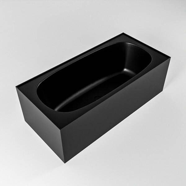 Mondiaz Freeze vrijstaand bad solid surface 180x85cm kleur Urban