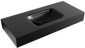 Mondiaz GRUNNE Urban vrijhangende wastafel 90cm midden rand 12cm XM49488Urban