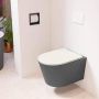 Mondiaz LAVIE wandclosetpack 36x53cm diepspoel rimless Dark grey (grijs) softclose quick-release toiletzitting Linen (offwhite) LAVIEsetDgrLin - Thumbnail 2