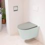 Mondiaz LAVIE wandclosetpack 36x53cm diepspoel rimless Greey (grijs) softclose quick-release toiletzitting Smoke (grijs) LAVIEsetGreSmo - Thumbnail 2