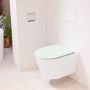 Mondiaz LAVIE wandclosetpack 36x53cm diepspoel rimless Talc (offwhite) softclose quick-release toiletzitting Greey (grijs) LAVIEsetTalGre - Thumbnail 2