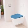 Mondiaz LAVIE wandclosetpack 36x53cm diepspoel rimless Talc (offwhite) softclose quick-release toiletzitting Jeans (blauw) LAVIEsetTalJea - Thumbnail 2