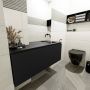 Mondiaz OLAN Toiletmeubel 120x30x40cm met 0 kraangaten 1 lades urban mat Wastafel Lex rechts Solid Surface Wit FK75342462 - Thumbnail 2
