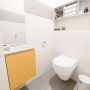 Mondiaz OLAN Toiletmeubel 40x30x40cm met 0 kraangaten 1 lades ocher mat Wastafel Lex rechts Solid Surface Zwart FK75342902 - Thumbnail 2