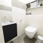 Mondiaz OLAN Toiletmeubel 40x30x40cm met 0 kraangaten 1 lades urban mat Wastafel Lex links Solid Surface Zwart FK75342784 - Thumbnail 2