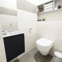 Mondiaz OLAN Toiletmeubel 40x30x40cm met 0 kraangaten 1 lades urban mat Wastafel Lex rechts Solid Surface Zwart FK75342786 - Thumbnail 2