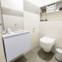 Mondiaz OLAN Toiletmeubel 60x30x40cm met 0 kraangaten 1 lades cale mat Wastafel Lex rechts Solid Surface Zwart FK75342995 - Thumbnail 2