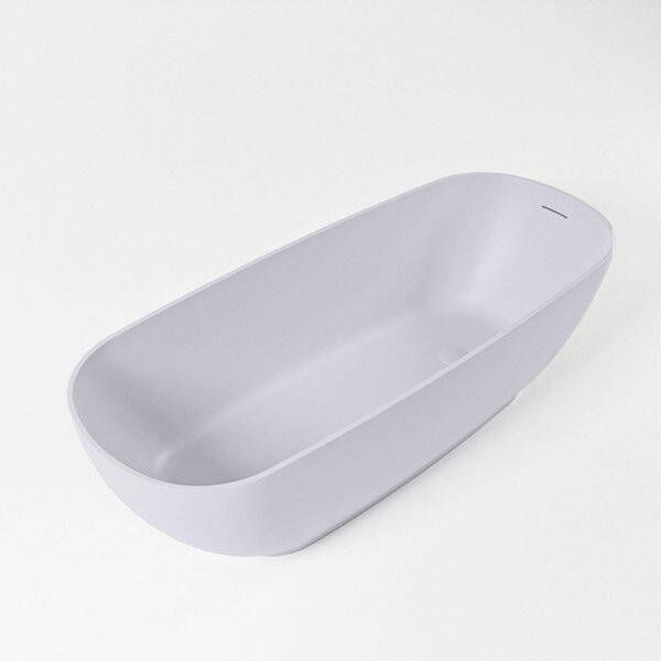 Mondiaz Rock vrijstaand bad solid surface 170x70cm kleur Cale