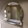 Mondiaz SPOT Badkamerspiegel rond 110cm spiegelplanchet kleur Dark Grey SPOTPLNCHT110DGR - Thumbnail 2