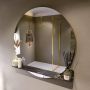 Mondiaz SPOT Badkamerspiegel rond 110cm spiegelplanchet kleur Lava SPOTPLNCHT110LAV - Thumbnail 2