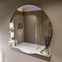 Mondiaz SPOT Badkamerspiegel rond 110cm spiegelplanchet kleur Linen SPOTPLNCHT110LIN - Thumbnail 2