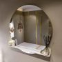 Mondiaz SPOT Badkamerspiegel rond 110cm spiegelplanchet kleur Opalo SPOTPLNCHT110OPA - Thumbnail 2