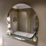 Mondiaz SPOT Badkamerspiegel rond 120cm spiegelplanchet kleur Army SPOTPLNCHT120ARM - Thumbnail 2