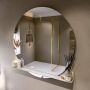 Mondiaz SPOT Badkamerspiegel rond 120cm spiegelplanchet kleur Glace SPOTPLNCHT120GLA - Thumbnail 2