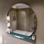 Mondiaz SPOT Badkamerspiegel rond 120cm spiegelplanchet kleur Smag SPOTPLNCHT120SMA - Thumbnail 2