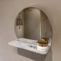 Mondiaz SPOT Badkamerspiegel rond 30cm spiegelplanchet kleur Glace SPOTPLNCHT30GLA - Thumbnail 2