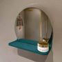 Mondiaz SPOT Badkamerspiegel rond 30cm spiegelplanchet kleur Smag SPOTPLNCHT30SMA - Thumbnail 2