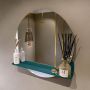 Mondiaz SPOT Badkamerspiegel rond 70cm spiegelplanchet kleur Smag SPOTPLNCHT70SMA - Thumbnail 2